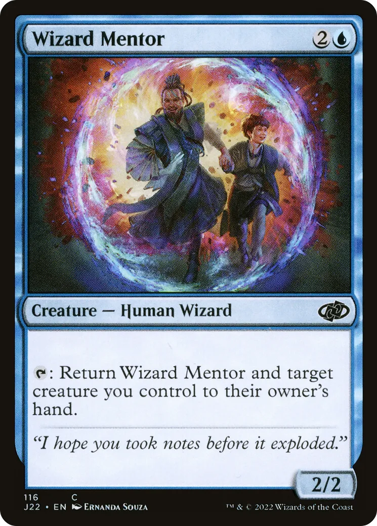 Wizard Mentor — Jumpstart 2022 — Magic: The Gathering