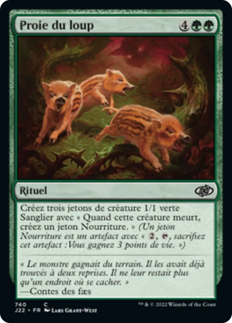 Proie du loup — Jumpstart 2022 — Magic: The Gathering