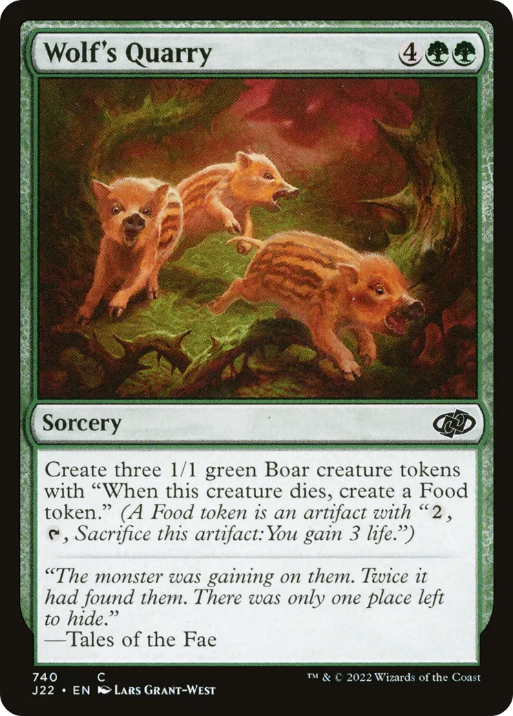 Wolf's Quarry — Jumpstart 2022 — Magic: The Gathering
