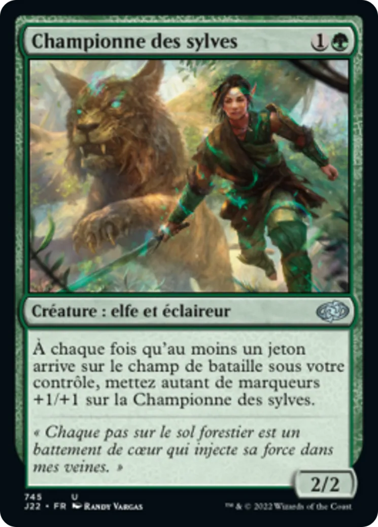Championne des sylves — Jumpstart 2022 — Magic: The Gathering