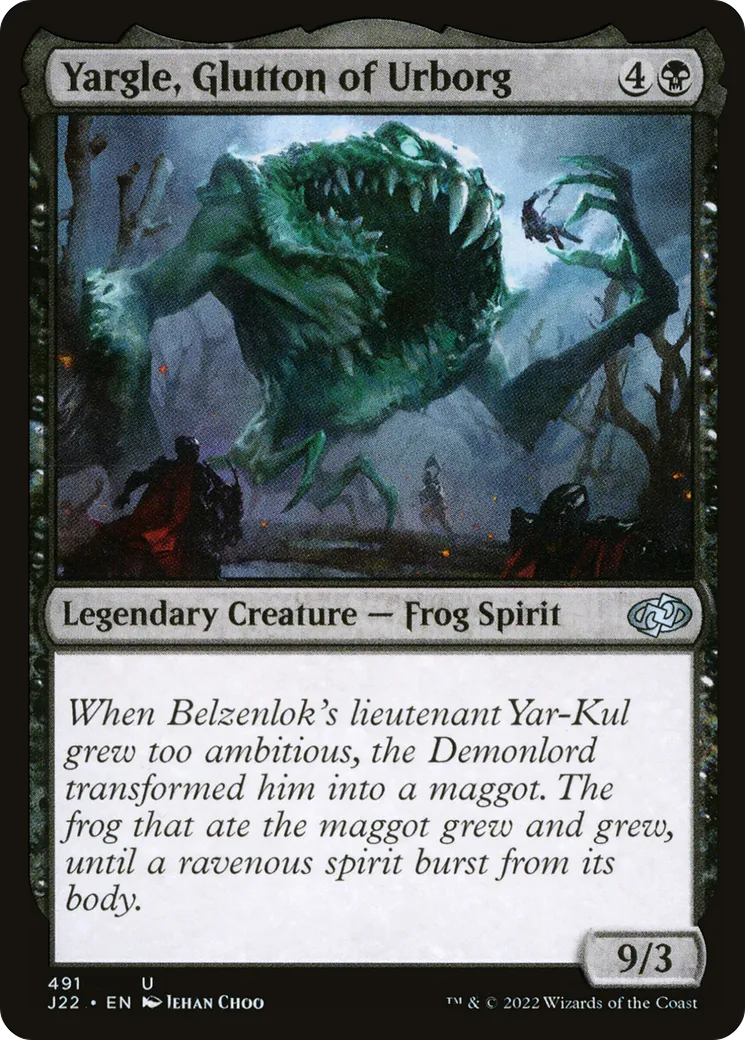 Yargle, Glutton of Urborg — Jumpstart 2022 — Magic: The Gathering