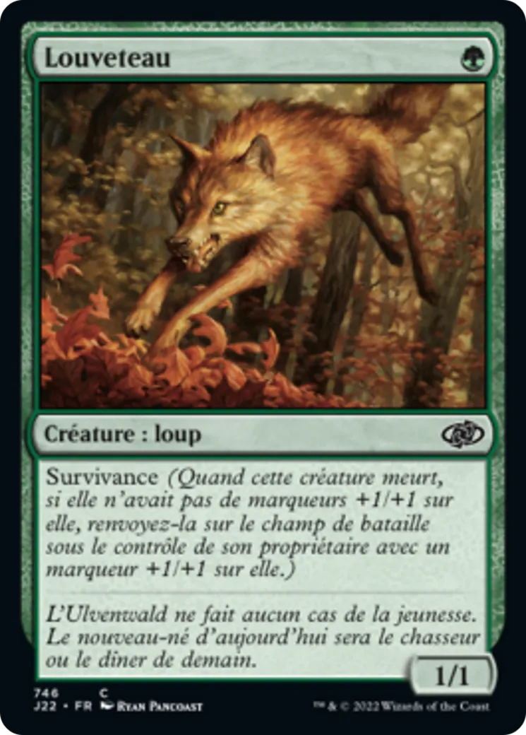 Louveteau — Jumpstart 2022 — Magic: The Gathering