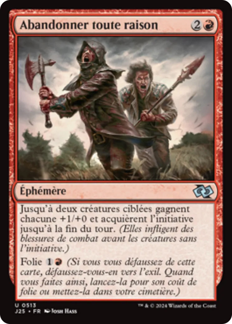 Abandonner toute raison — Foundations Jumpstart — Magic: The Gathering