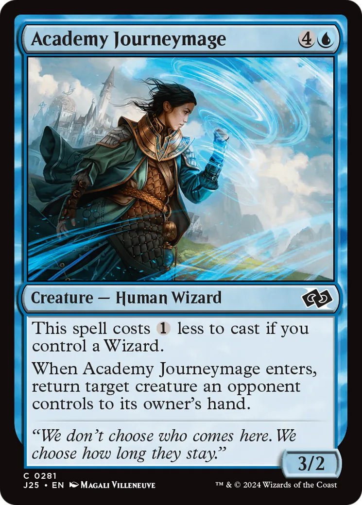 Academy Journeymage — Foundations Jumpstart — Magic: The Gathering
