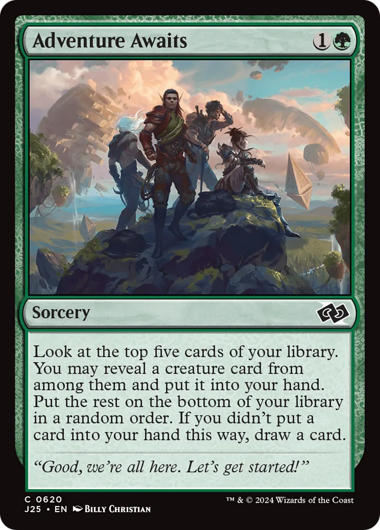 Adventure Awaits — Foundations Jumpstart — Magic: The Gathering