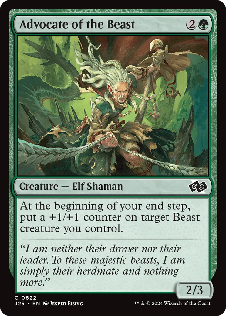Partisan de la bête — Foundations Jumpstart — Magic: The Gathering