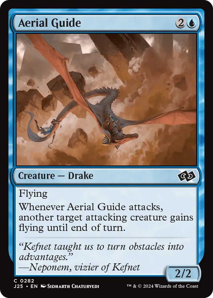 Aerial Guide — Foundations Jumpstart — Magic: The Gathering
