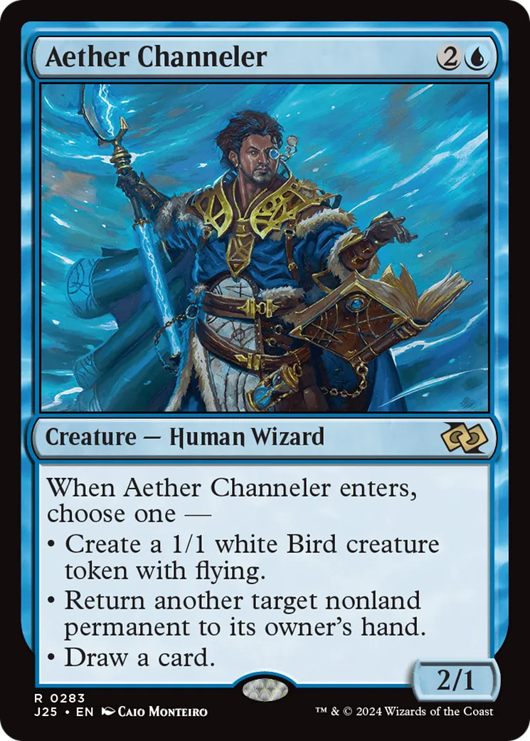 Canaliseur d'Éther — Foundations Jumpstart — Magic: The Gathering