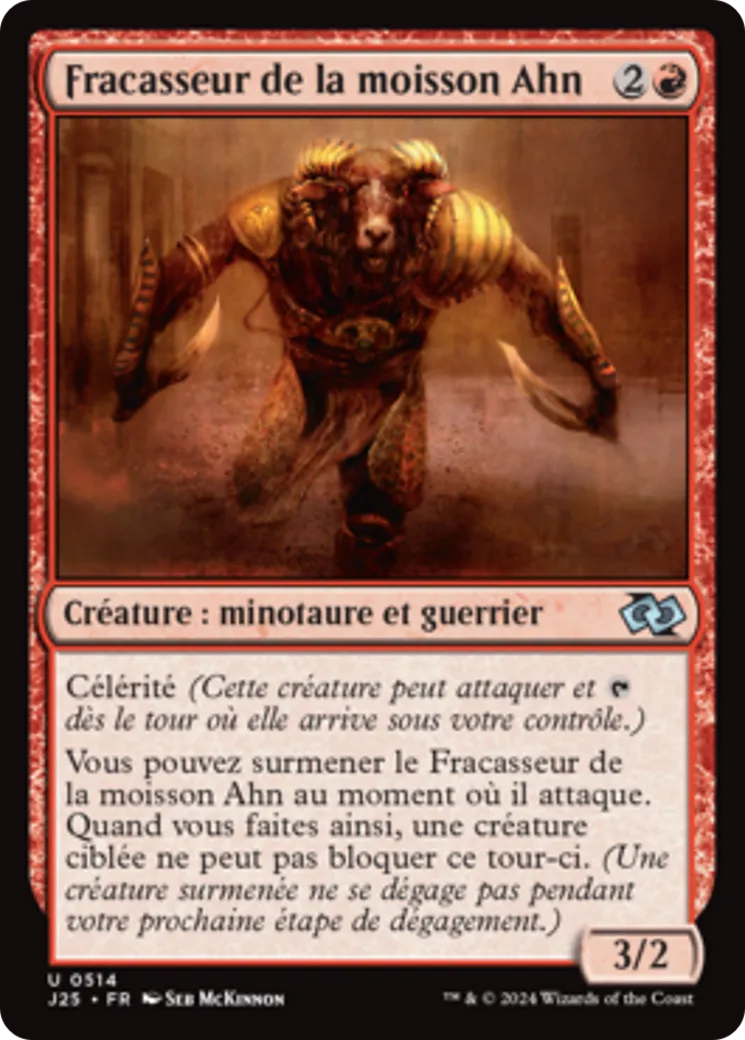 Fracasseur de la moisson Ahn — Foundations Jumpstart — Magic: The Gathering