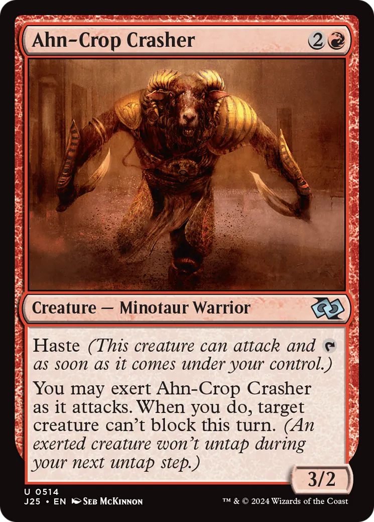 Ahn-Crop Crasher — Foundations Jumpstart — Magic: The Gathering