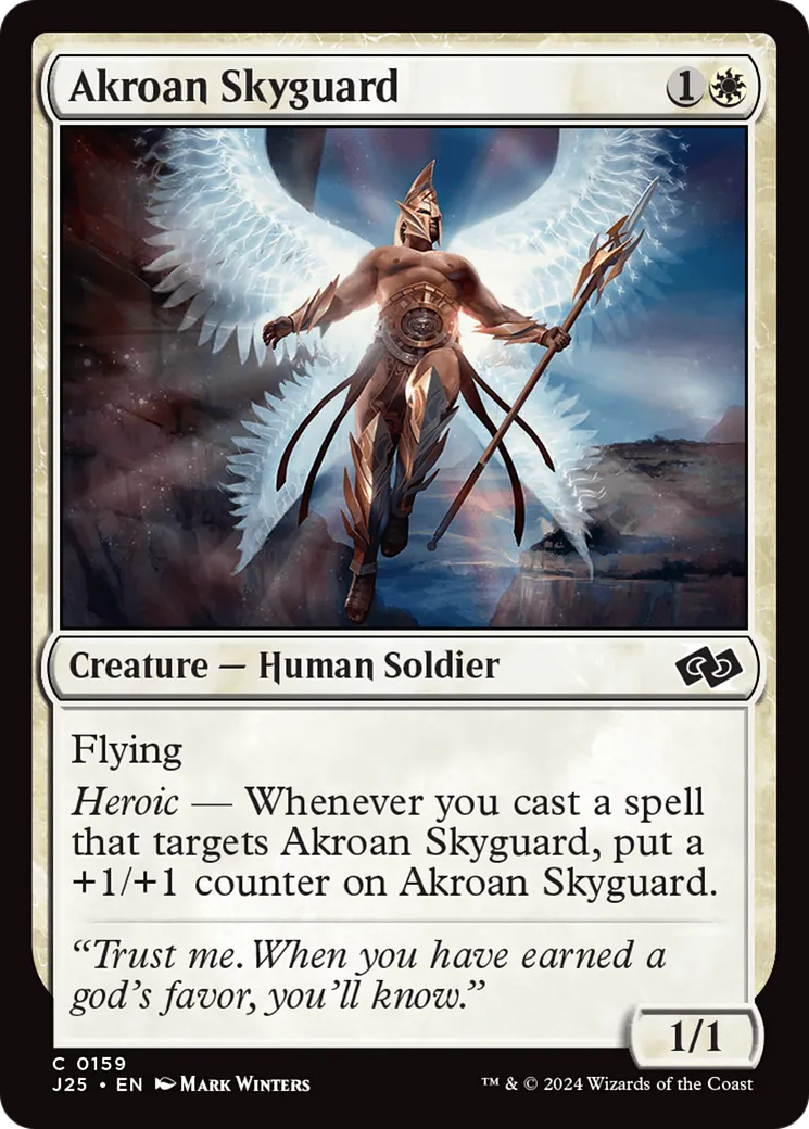 Akroan Skyguard — Foundations Jumpstart — Magic: The Gathering