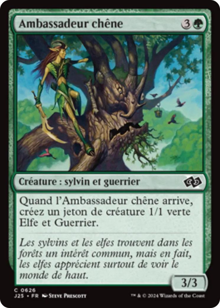 Ambassadeur chêne — Foundations Jumpstart — Magic: The Gathering