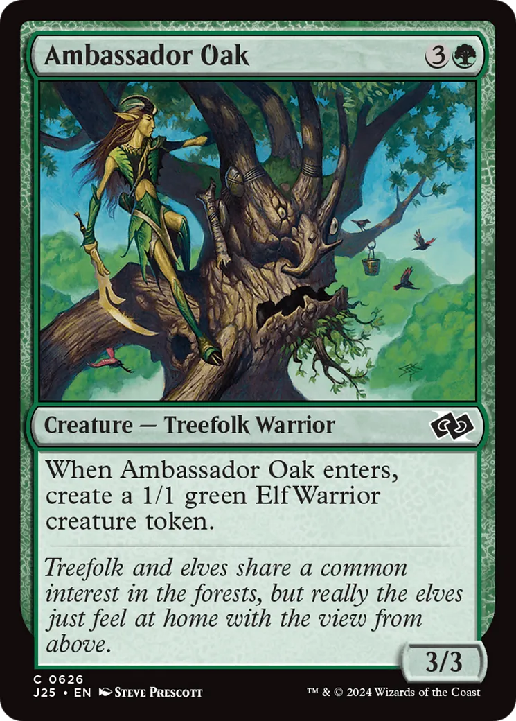 Ambassador Oak — Foundations Jumpstart — Magic: The Gathering