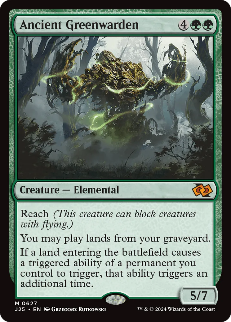 Ancient Greenwarden — Foundations Jumpstart — Magic: The Gathering