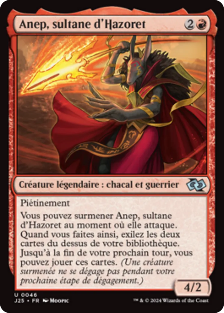Anep, sultane d'Hazoret — Foundations Jumpstart — Magic: The Gathering