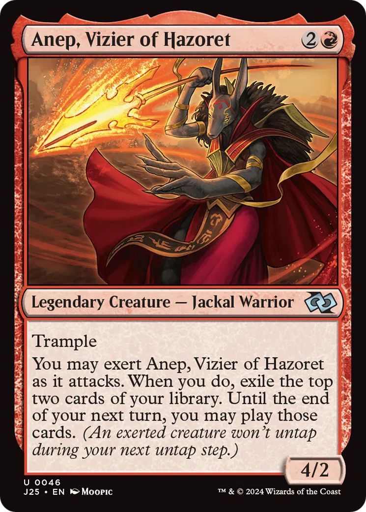 Anep, Vizier of Hazoret — Foundations Jumpstart — Magic: The Gathering