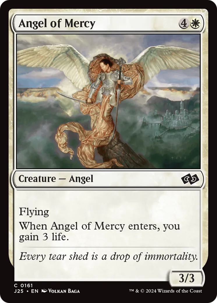 Angel of Mercy — Foundations Jumpstart — Magic: The Gathering
