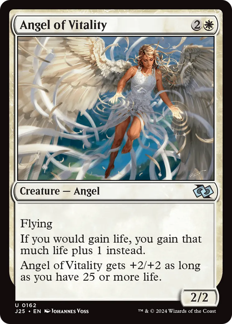 Angel of Vitality — Foundations Jumpstart — Magic: The Gathering