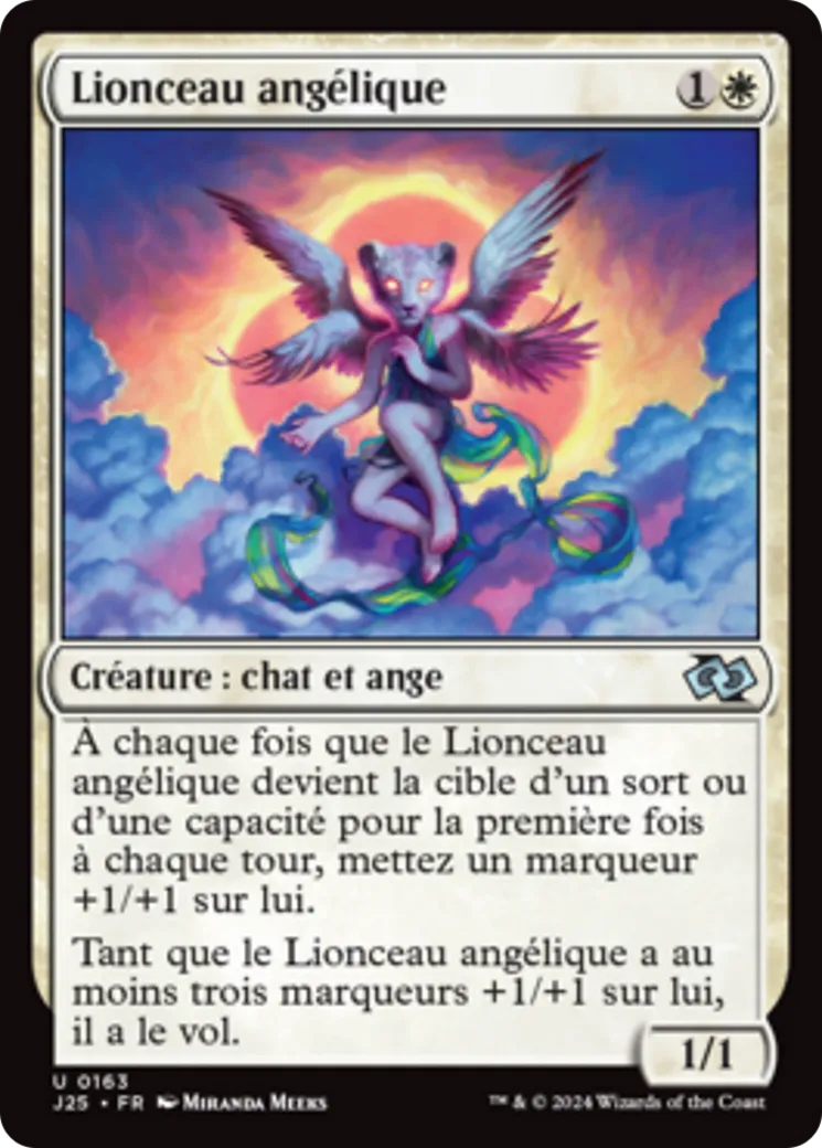 Lionceau angélique — Foundations Jumpstart — Magic: The Gathering