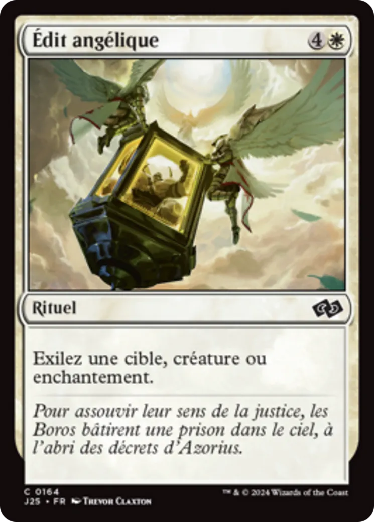 Édit angélique from Foundations Jumpstart - Magic: The Gathering