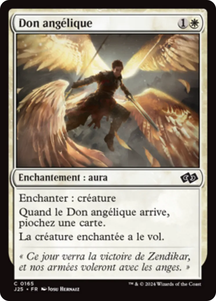 Don angélique — Foundations Jumpstart — Magic: The Gathering