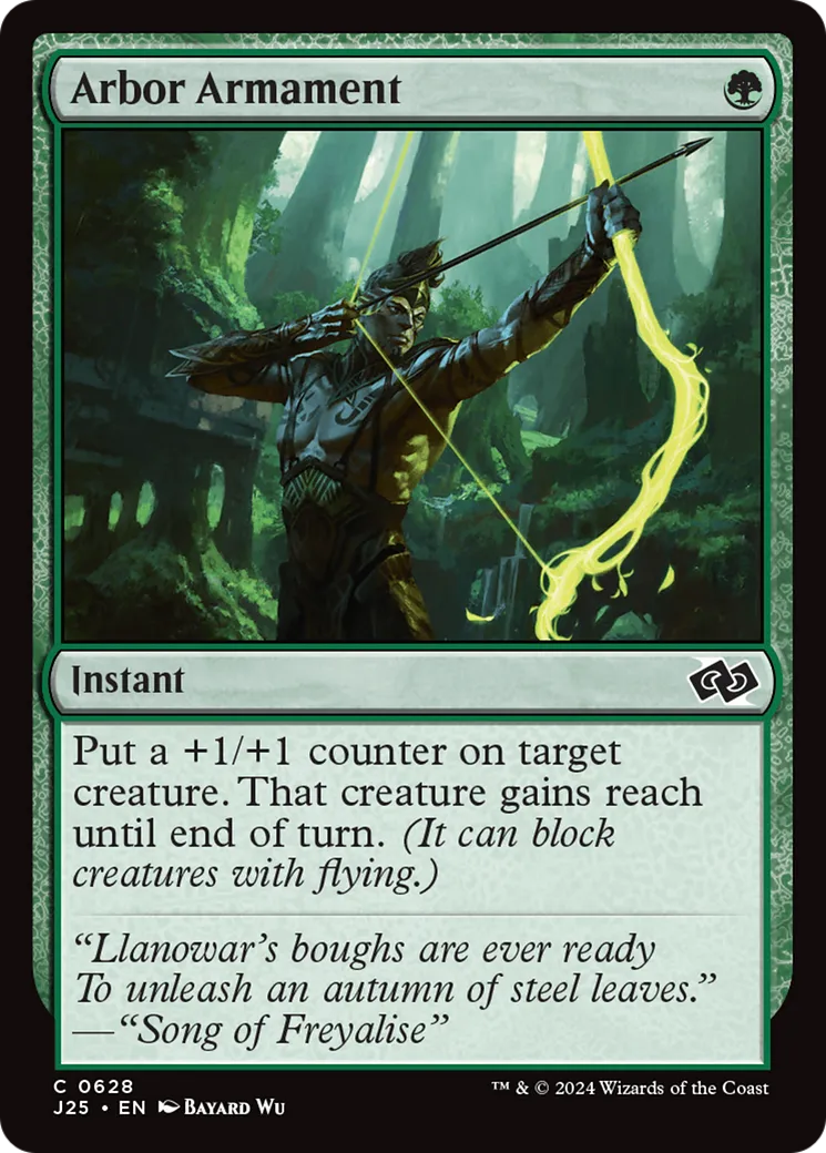 Armement arboricole — Foundations Jumpstart — Magic: The Gathering