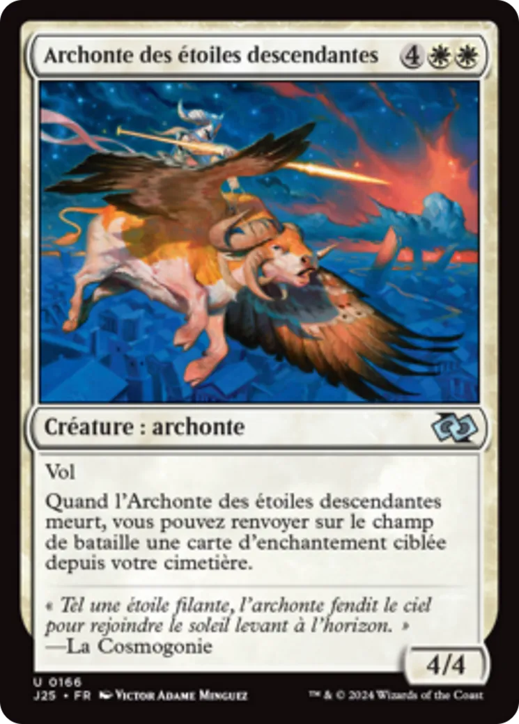Archonte des étoiles descendantes — Foundations Jumpstart — Magic: The Gathering