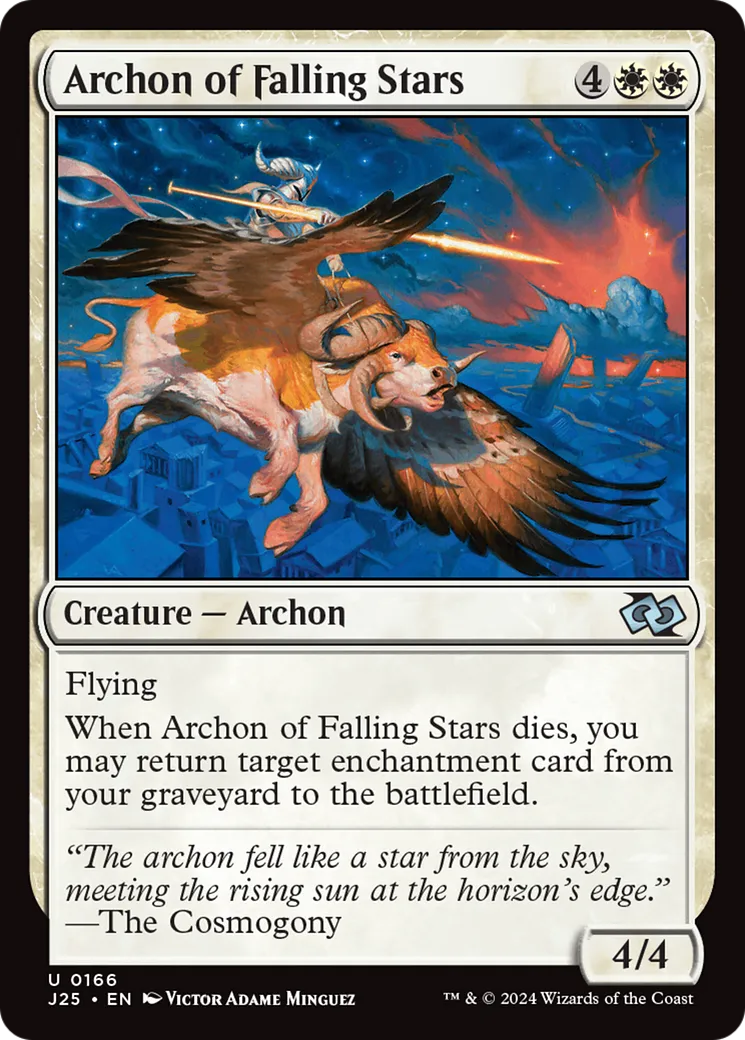 Archon of Falling Stars — Foundations Jumpstart — Magic: The Gathering