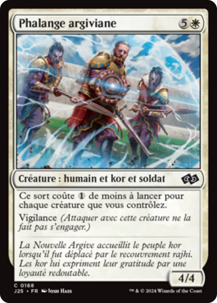 Phalange argiviane — Foundations Jumpstart — Magic: The Gathering