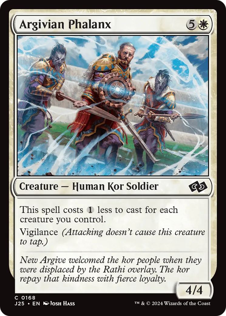 Phalange argiviane — Foundations Jumpstart — Magic: The Gathering