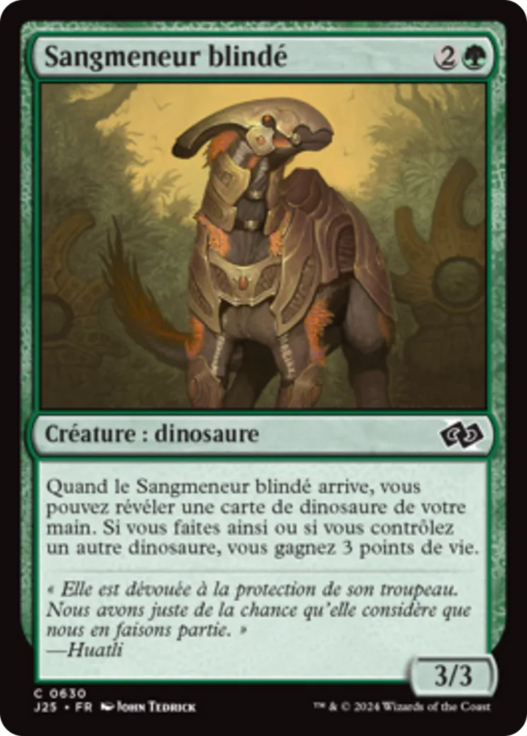 Sangmeneur blindé — Foundations Jumpstart — Magic: The Gathering