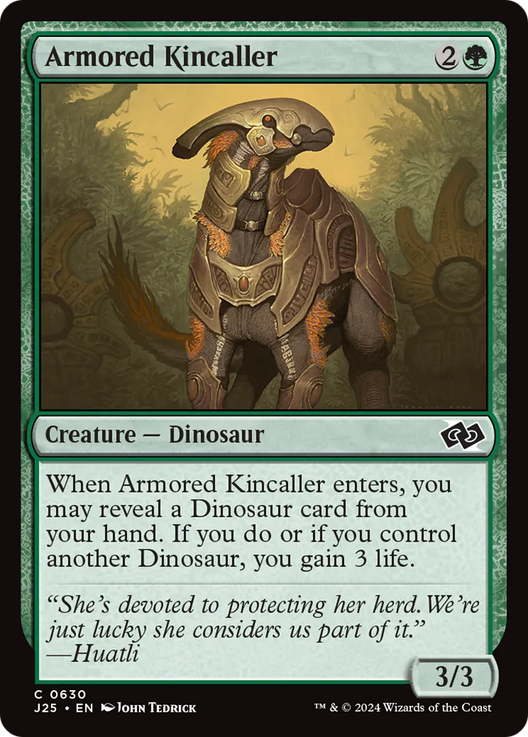 Armored Kincaller — Foundations Jumpstart — Magic: The Gathering