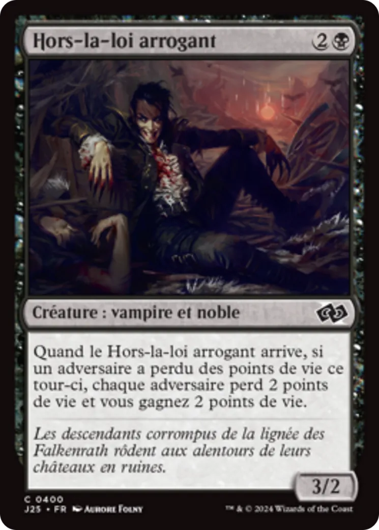 Hors-la-loi arrogant — Foundations Jumpstart — Magic: The Gathering