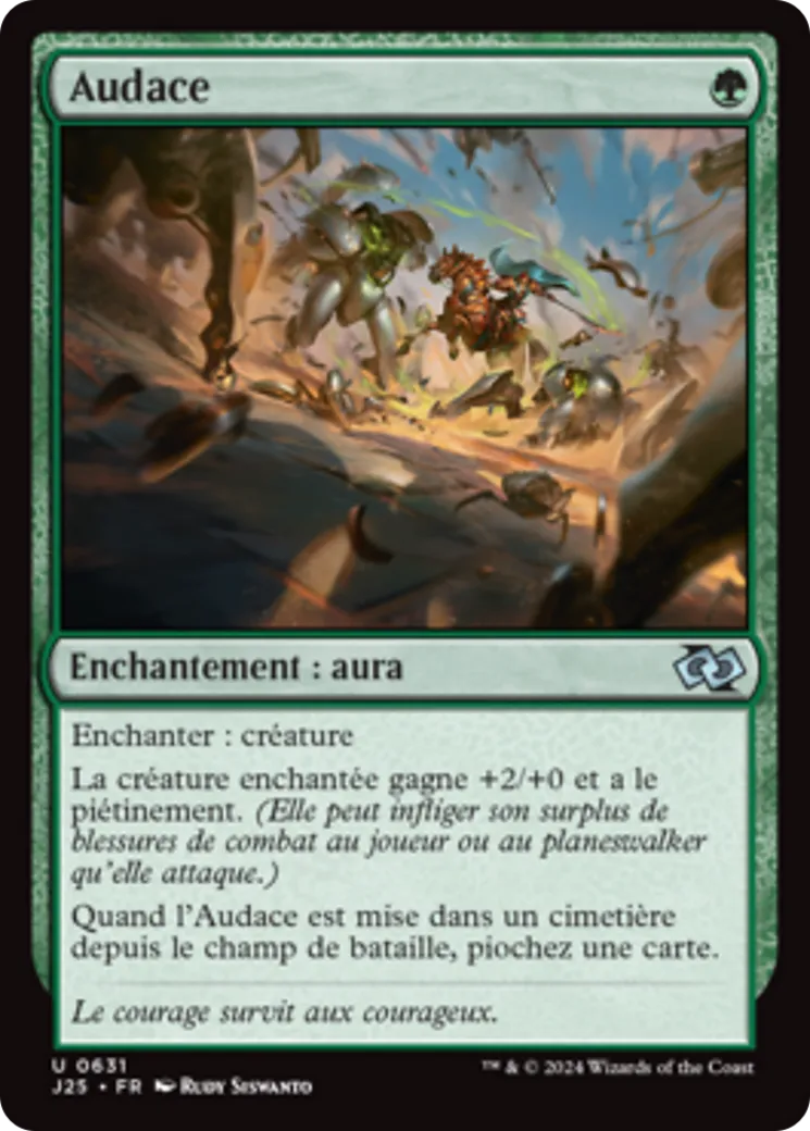 Audace — Foundations Jumpstart — Magic: The Gathering