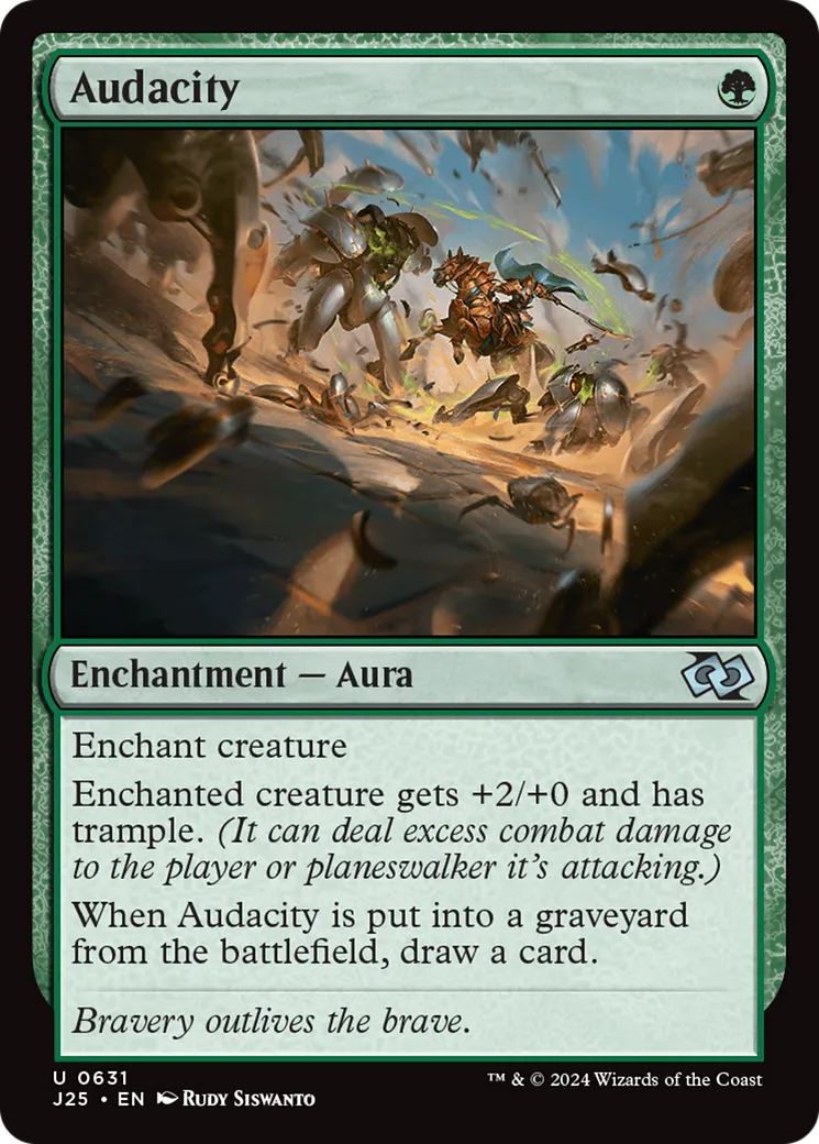 Audace — Foundations Jumpstart — Magic: The Gathering