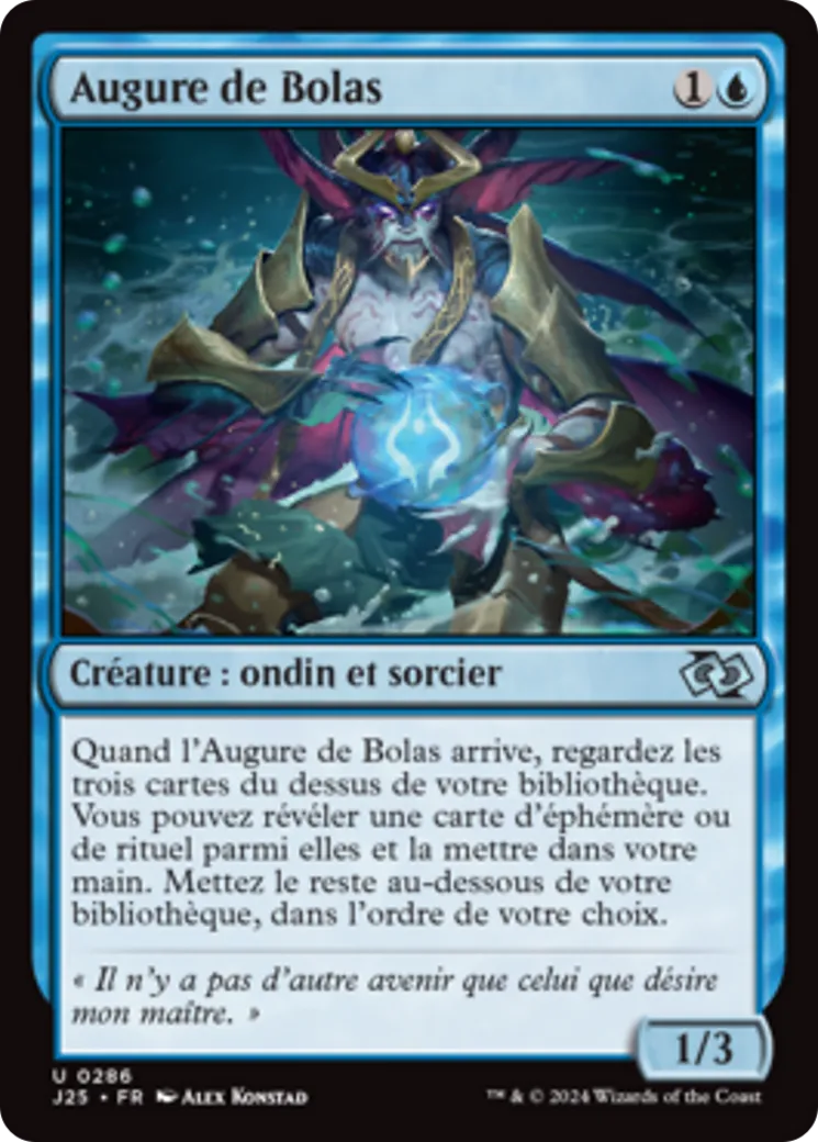 Augure de Bolas — Foundations Jumpstart — Magic: The Gathering