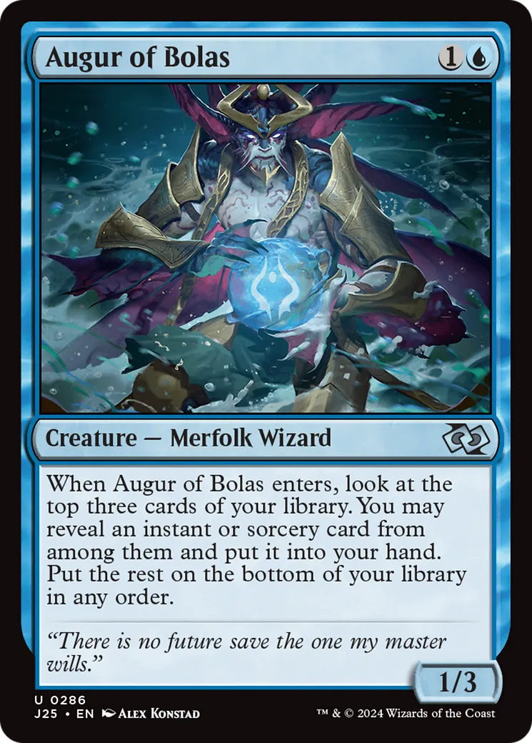 Augure de Bolas — Foundations Jumpstart — Magic: The Gathering