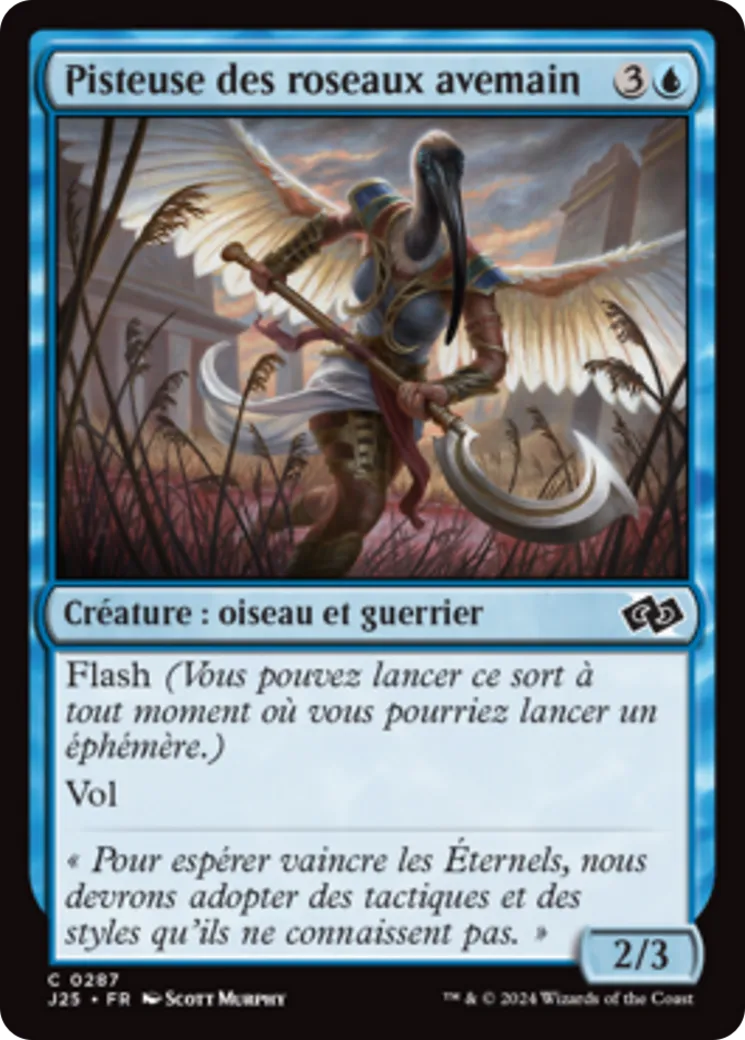 Pisteuse des roseaux avemain — Foundations Jumpstart — Magic: The Gathering