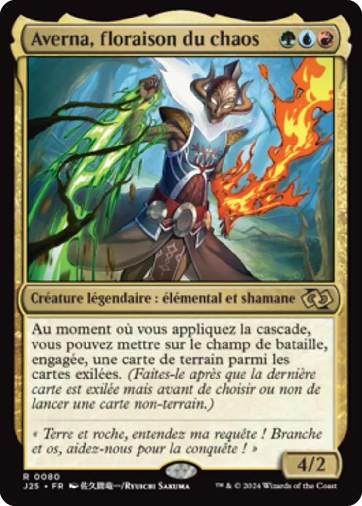 Averna, floraison du chaos — Foundations Jumpstart — Magic: The Gathering