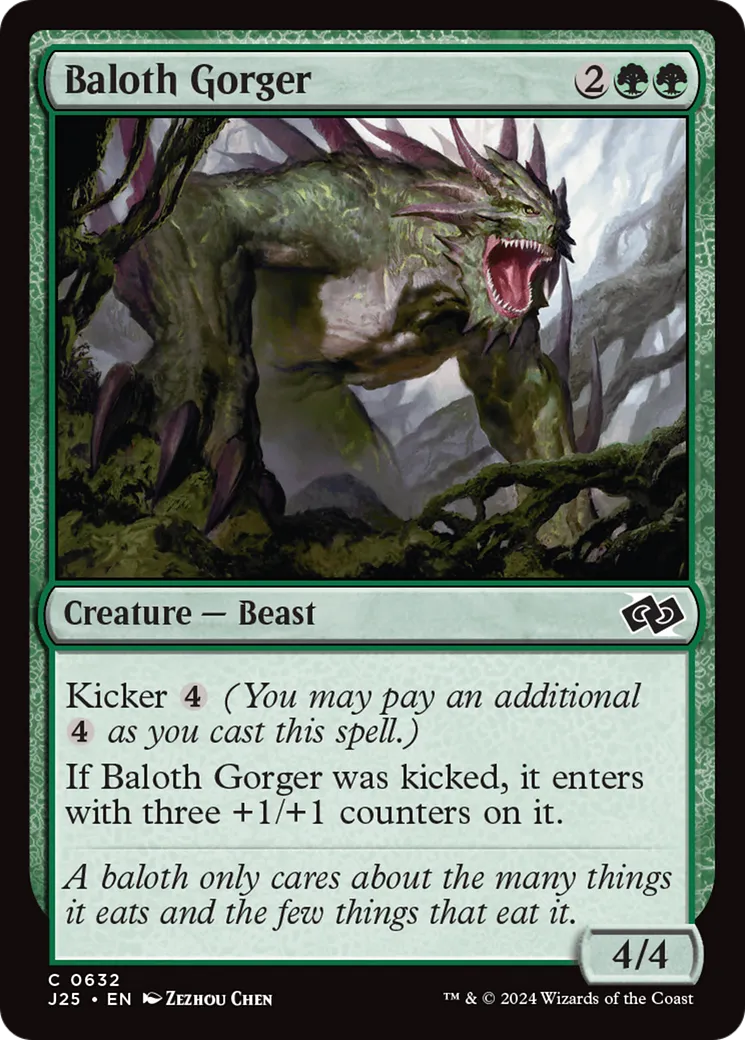 Baloth Gorger — Foundations Jumpstart — Magic: The Gathering