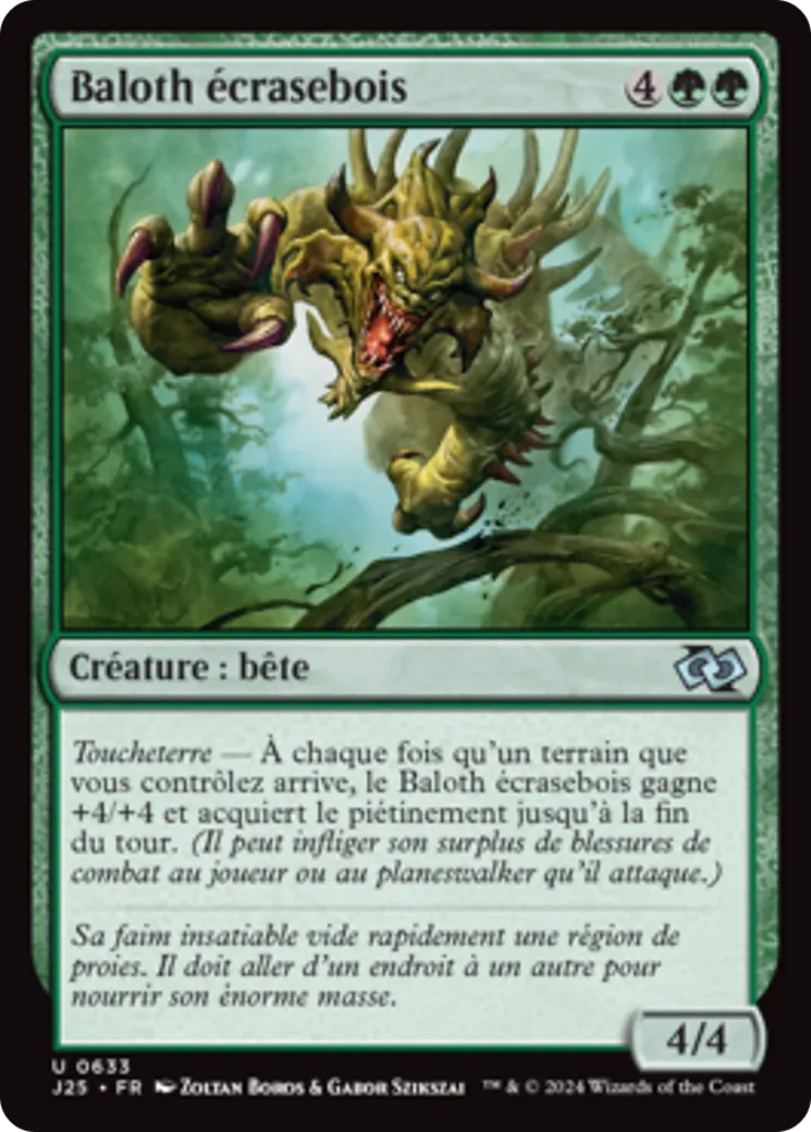 Baloth écrasebois — Foundations Jumpstart — Magic: The Gathering