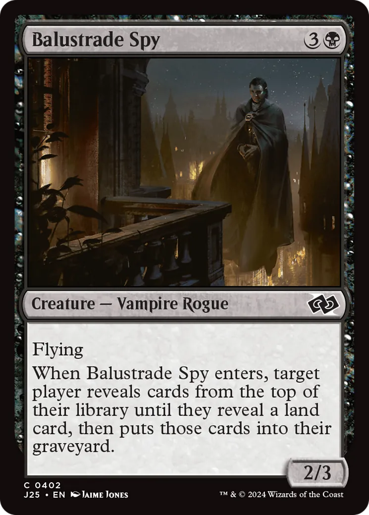 Balustrade Spy — Foundations Jumpstart — Magic: The Gathering