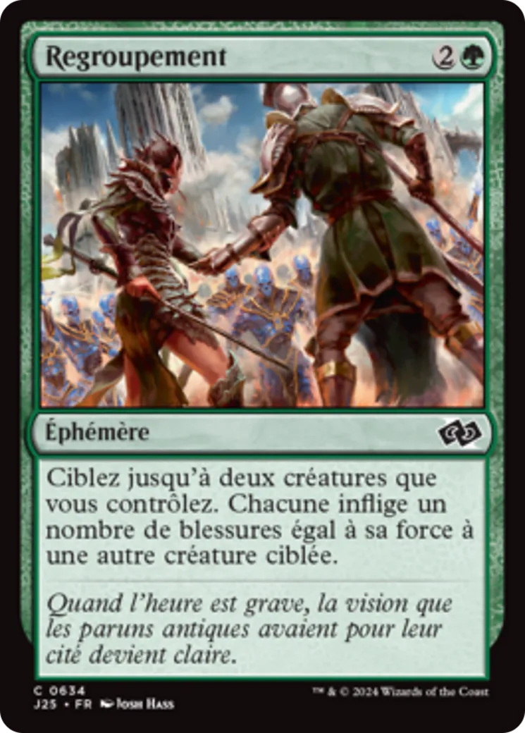 Regroupement — Foundations Jumpstart — Magic: The Gathering
