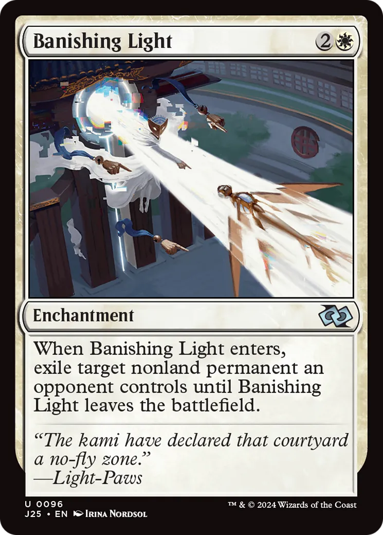 Lumière de bannissement — Foundations Jumpstart — Magic: The Gathering