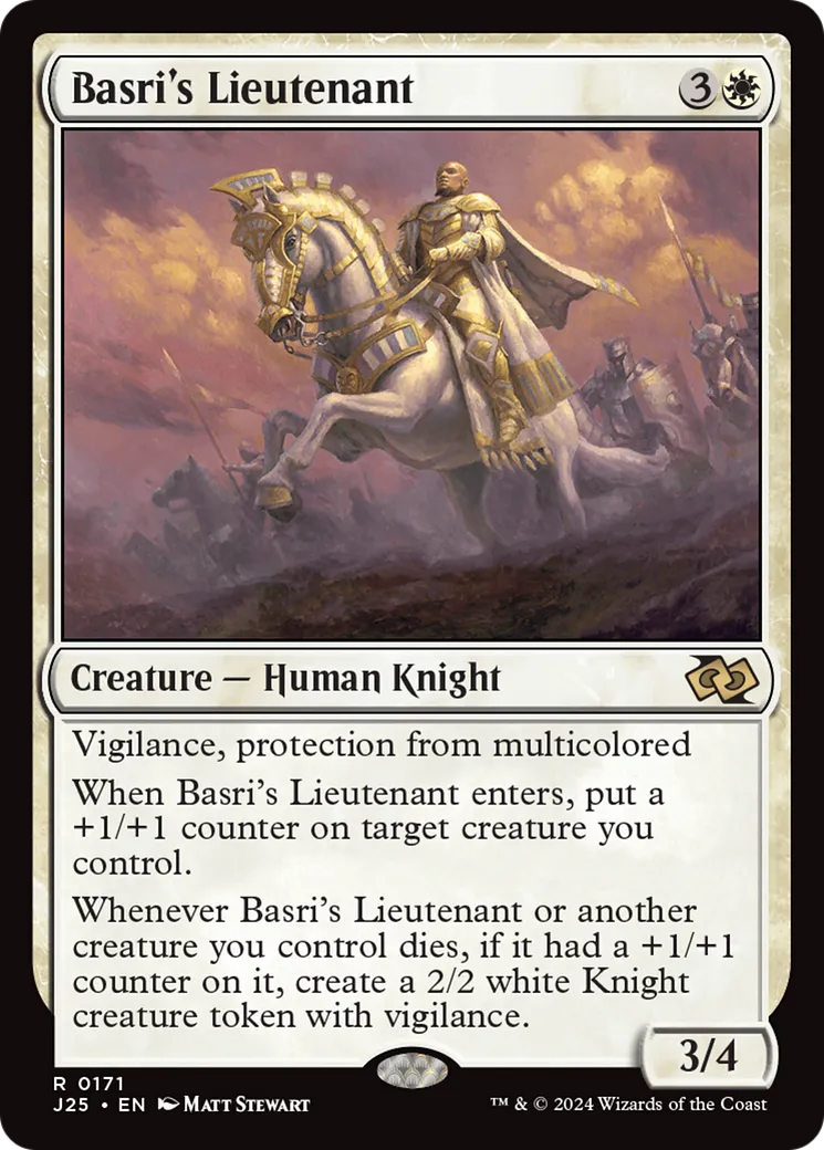 Basri's Lieutenant — Foundations Jumpstart — Magic: The Gathering
