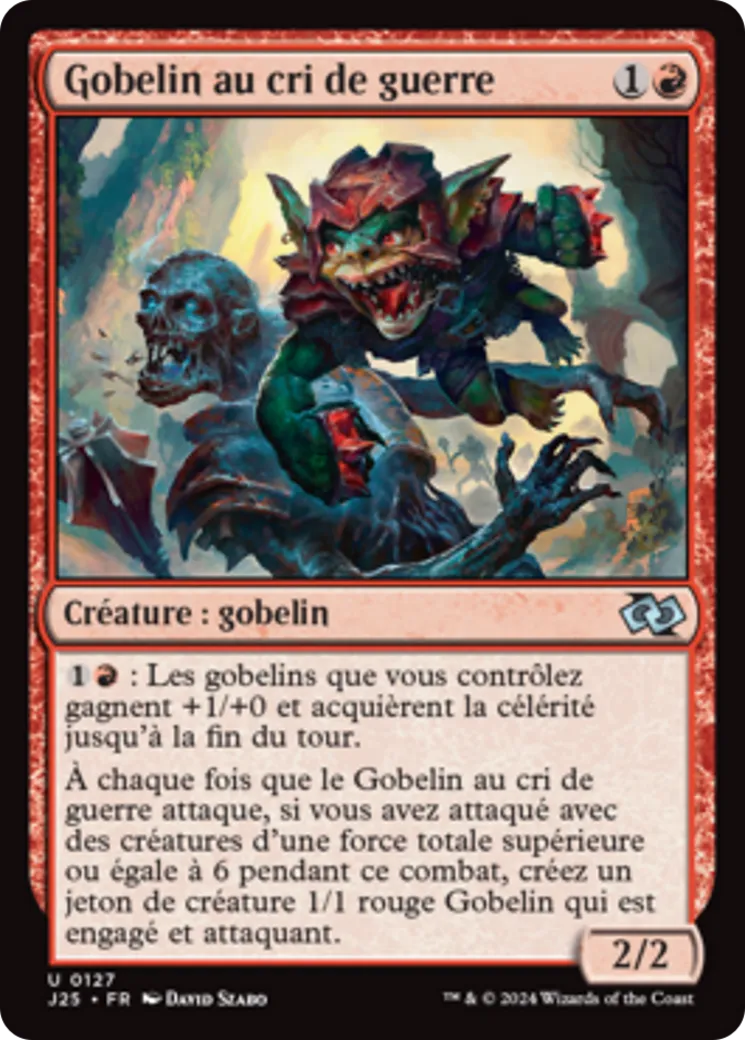 Gobelin au cri de guerre — Foundations Jumpstart — Magic: The Gathering