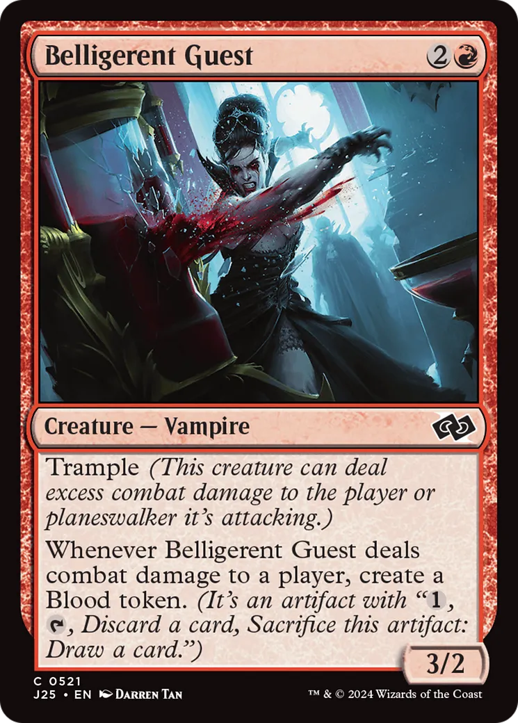 Belligerent Guest — Foundations Jumpstart — Magic: The Gathering