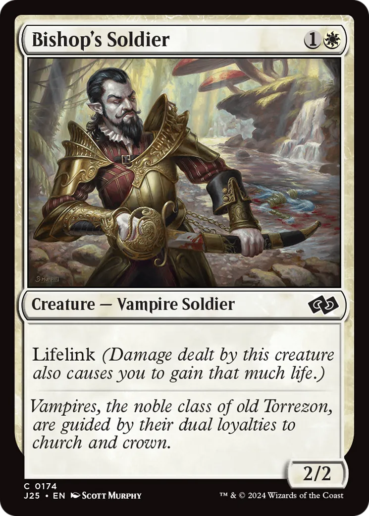 Bishop's Soldier — Foundations Jumpstart — Magic: The Gathering