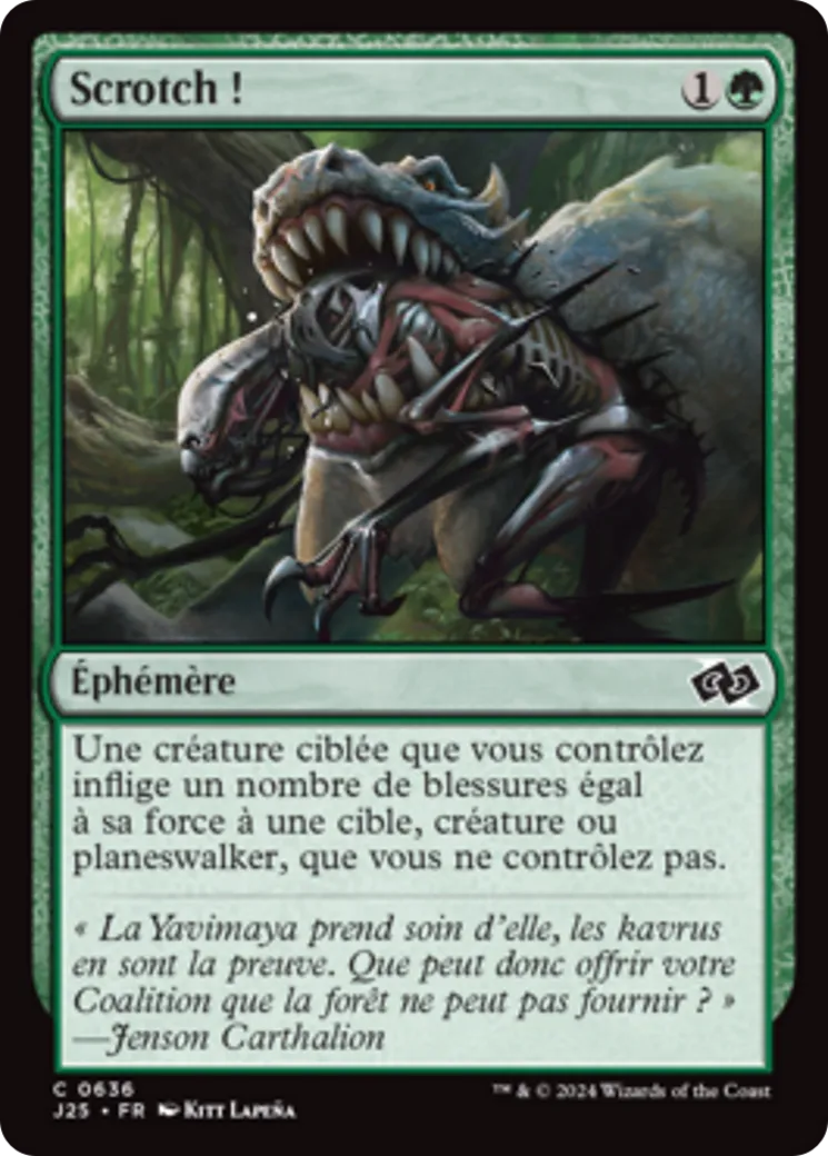 Scrotch ! — Foundations Jumpstart — Magic: The Gathering