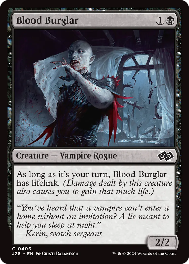 Cambrioleur de sang — Foundations Jumpstart — Magic: The Gathering